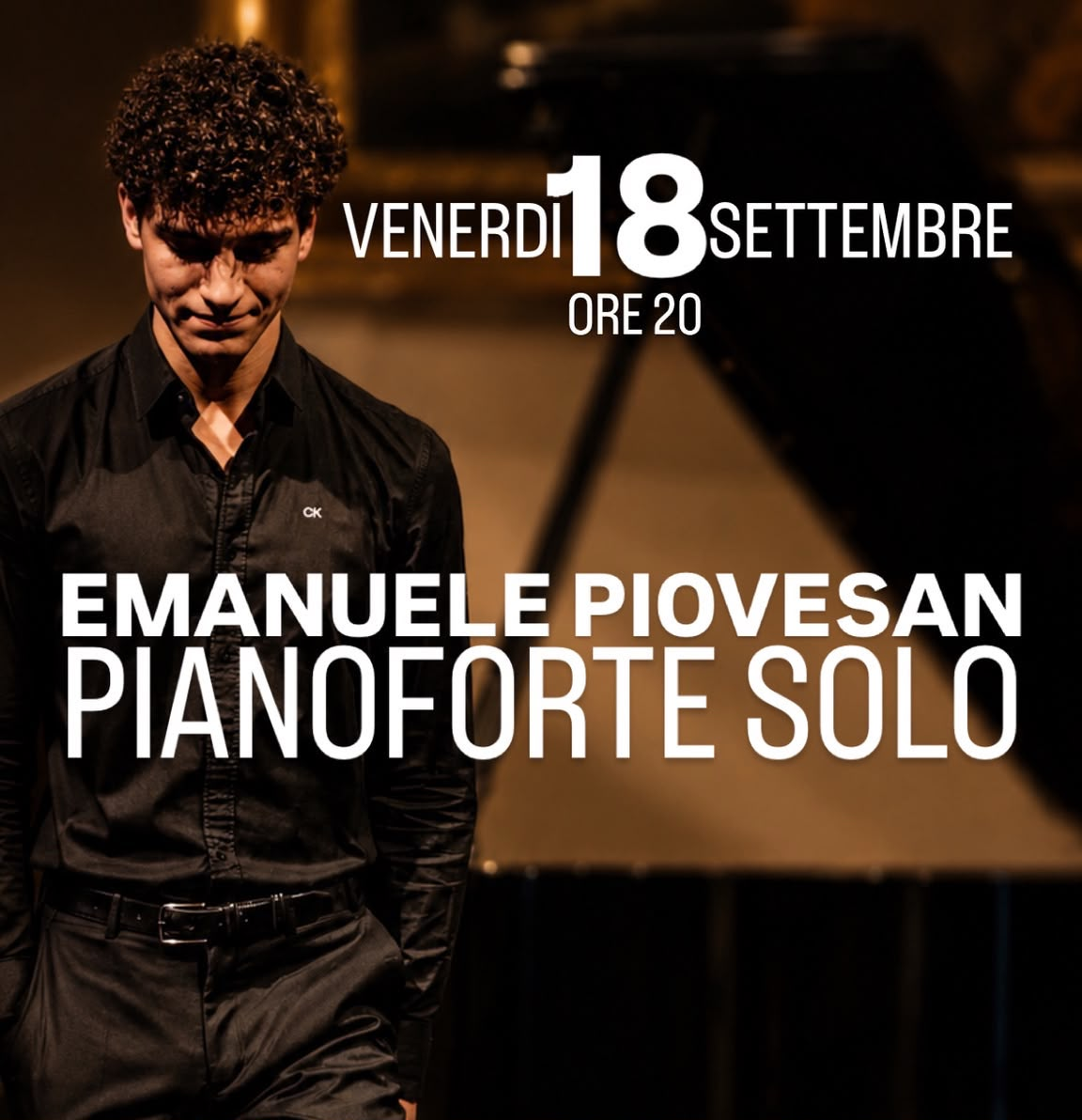 Emanuele Piovesan Piano Solo - 18 settembre 2026