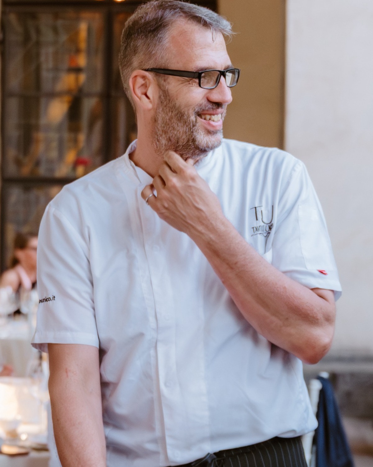 Lo chef Massimiliano Babila Cagelli