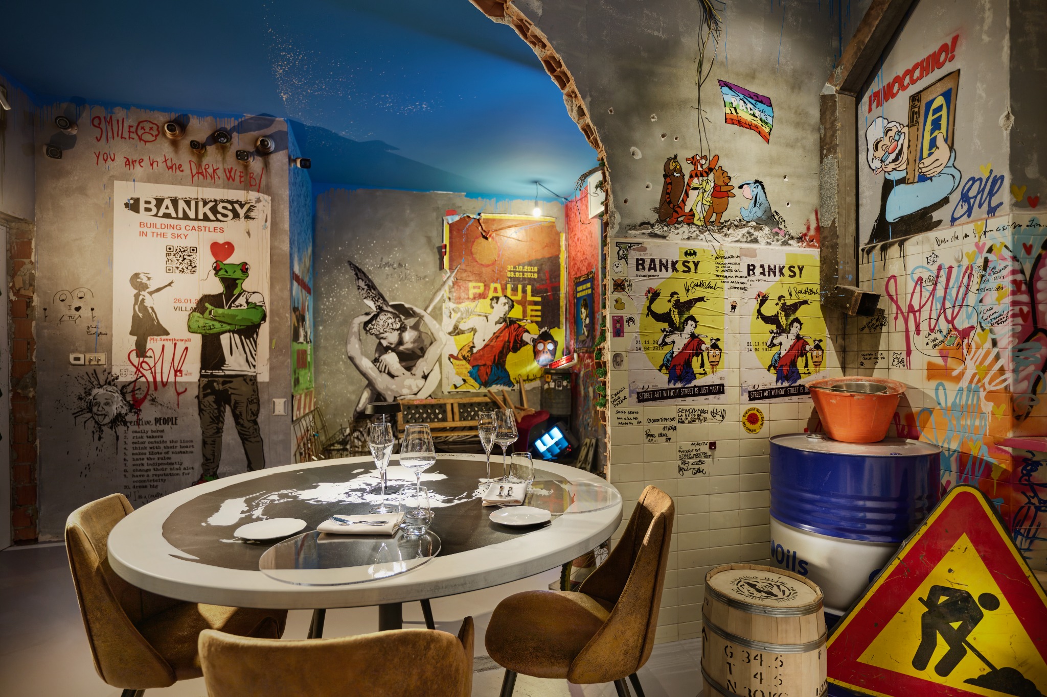 Sala Save the Wall - Tavolo Unico